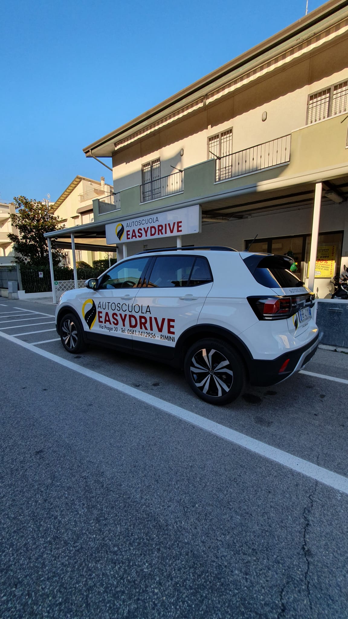 La sede di Autoscuola Easy Drive a Rimini